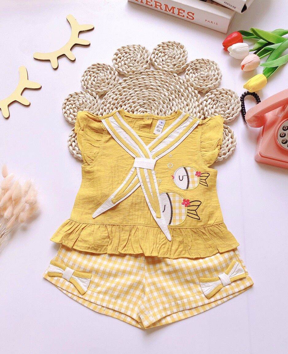 Set bộ thủy thủ bé gái