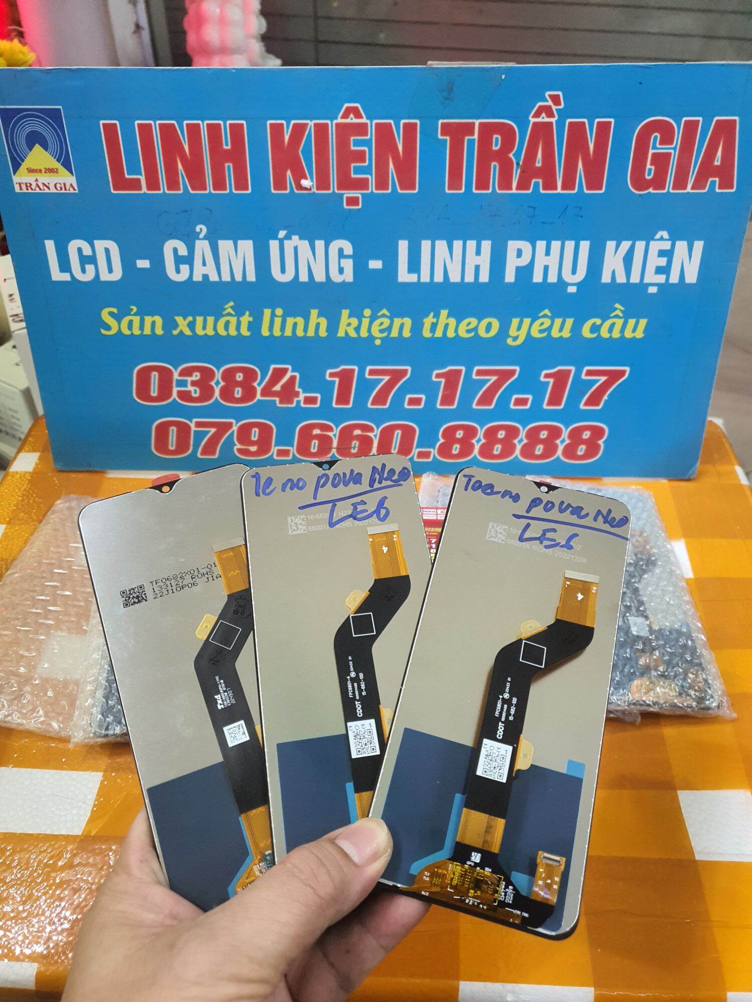 màn hình Tecno pova Neo/LE6
