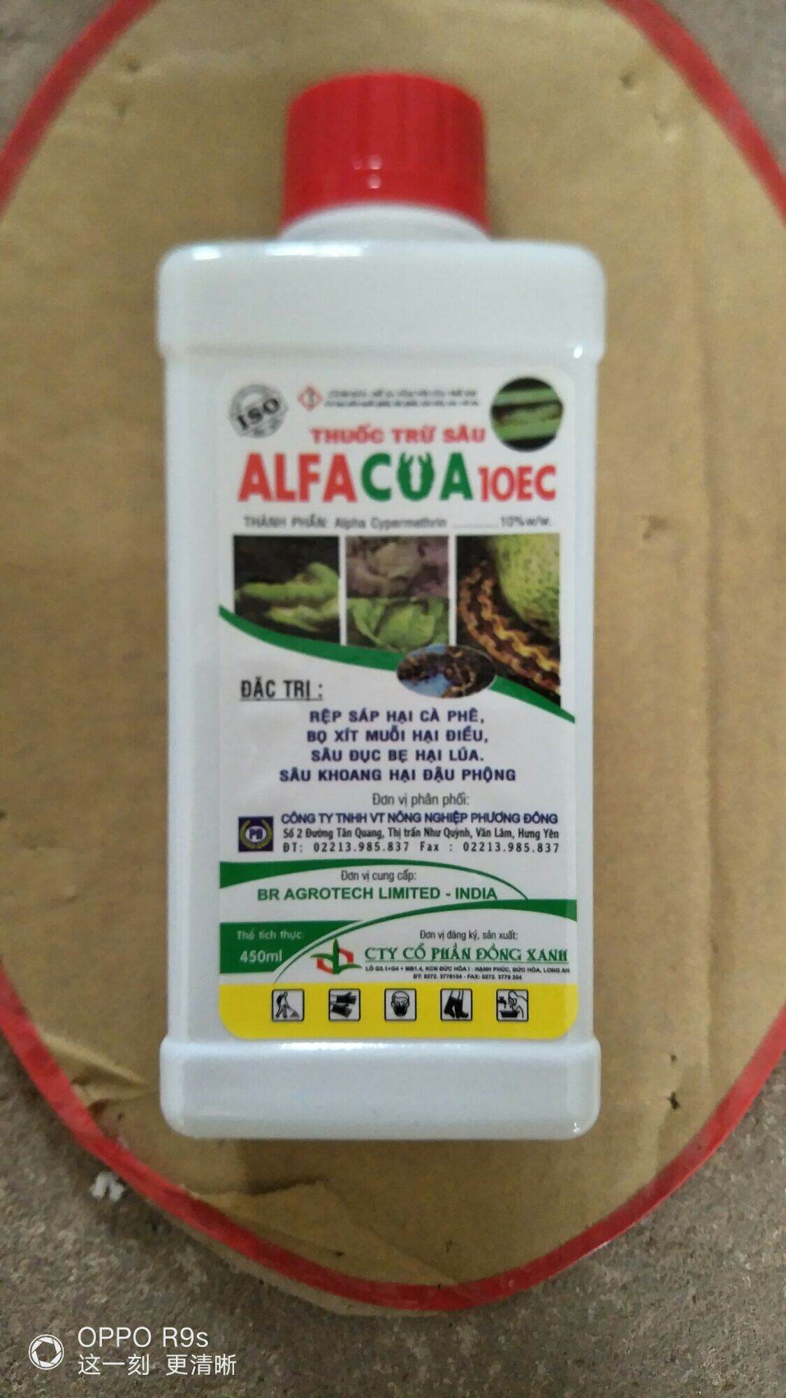 thuốc trừ sâu ALFA CUA 10ec