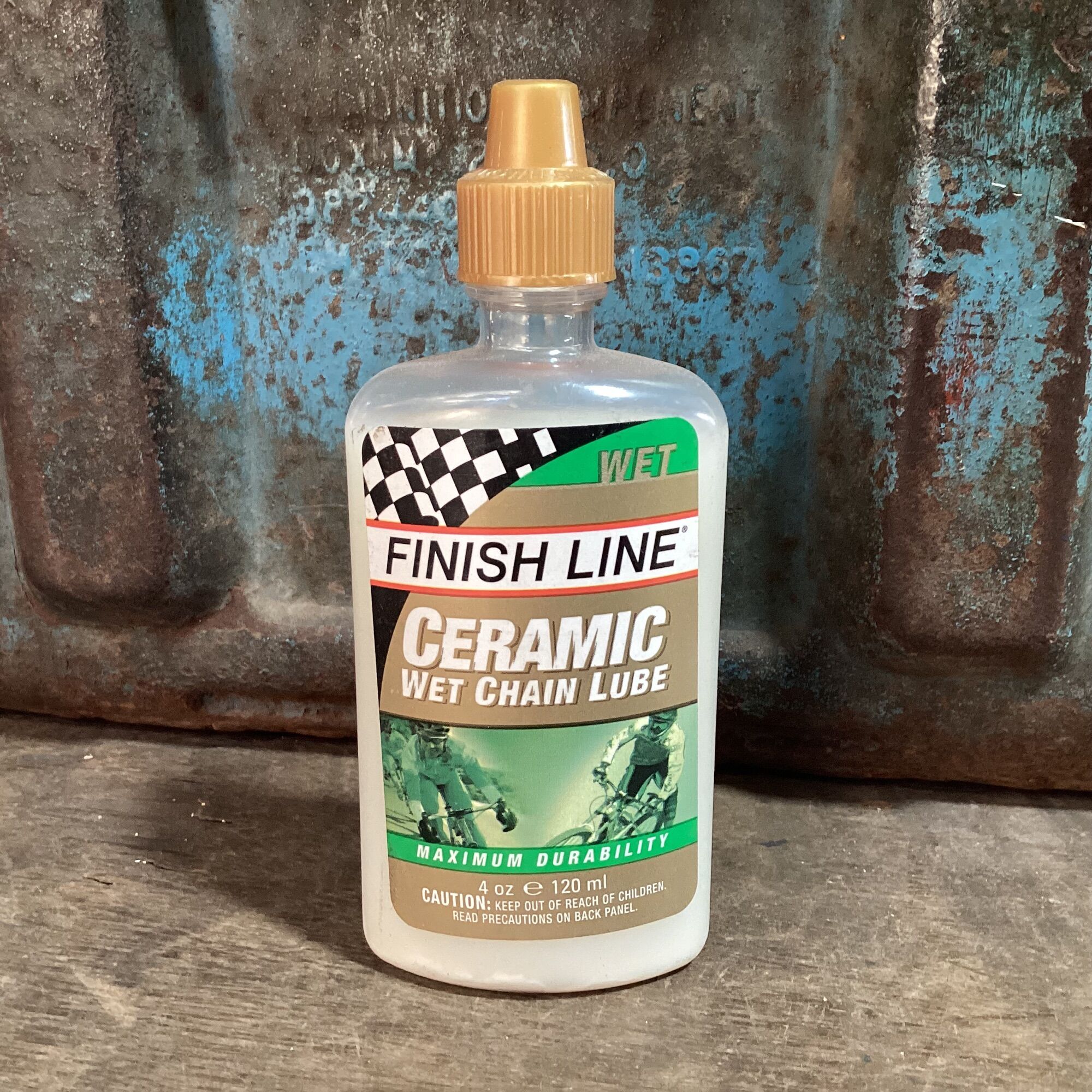 Dầu Tra Sên Xích Xe Đạp CERAMIC WET Finish Line 120ml