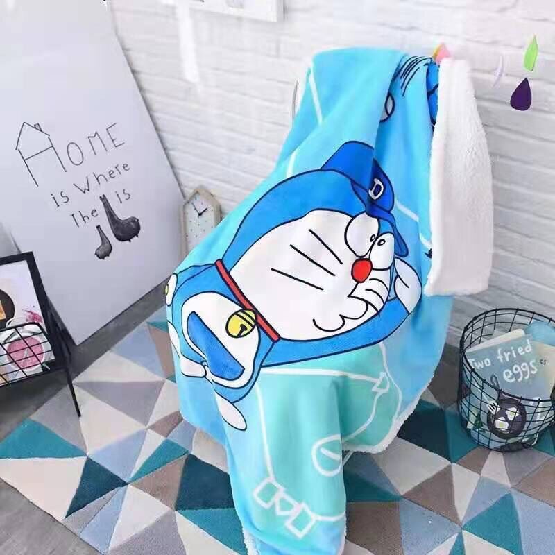 Chăn lông cừu dày và mềm 100*140cm cho bé