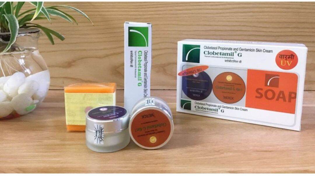 Set nám và tàn nhang Clobetamil G Thái Lan