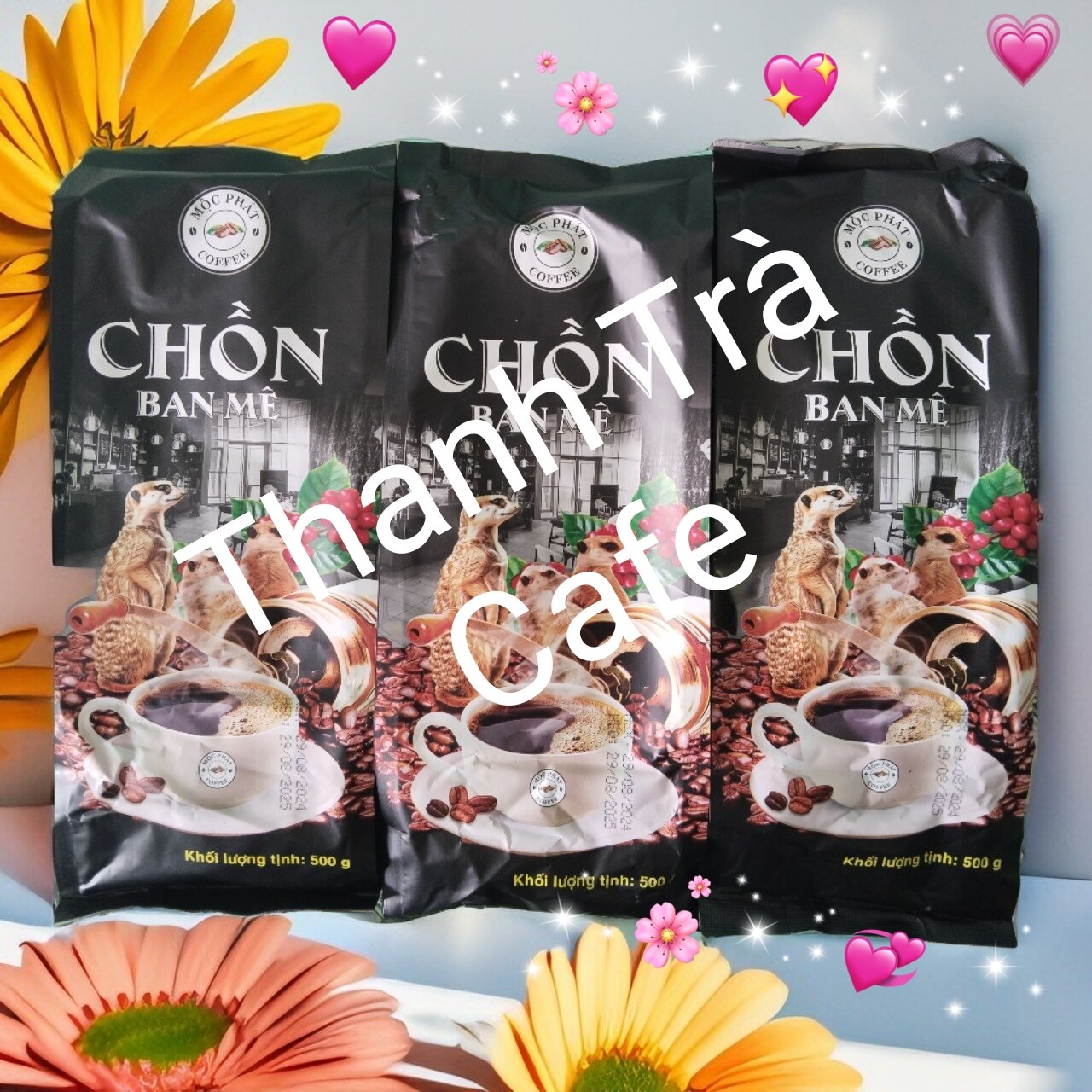 Combo 3 gói cafe Chồn BAN MÊ, THƠM, BÉO, SÁNH, ĐẬM.
