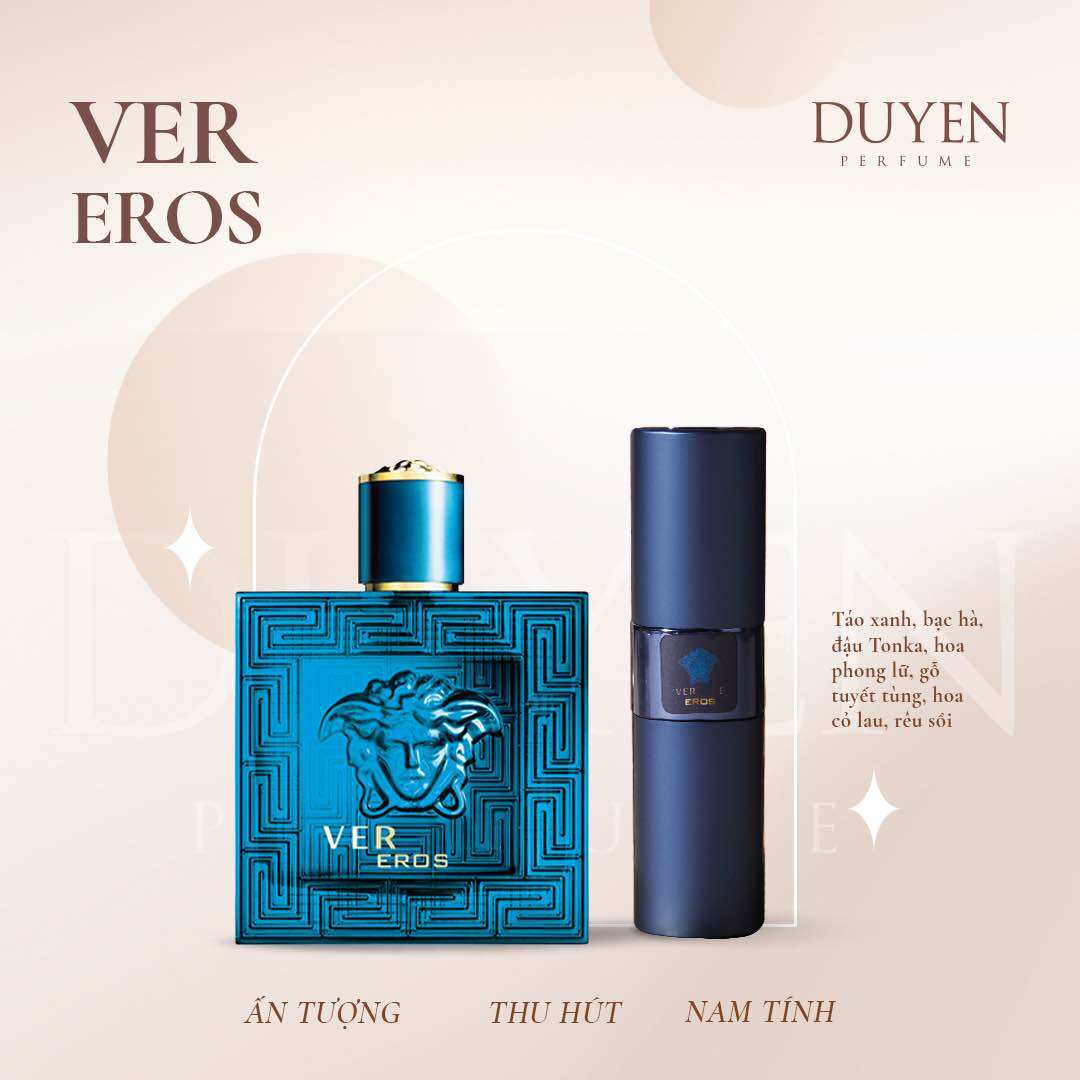 Duyenperfume - nước hoa mini 20ml nam ver eros