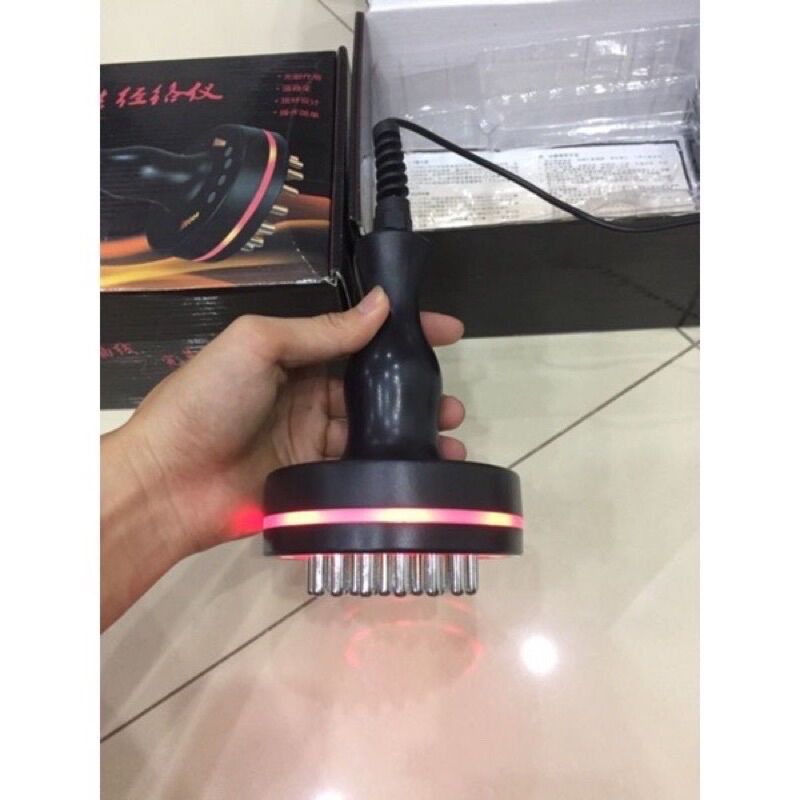 Đầm giảm béo rf cầm tay mini có đèn hồng ngoạ