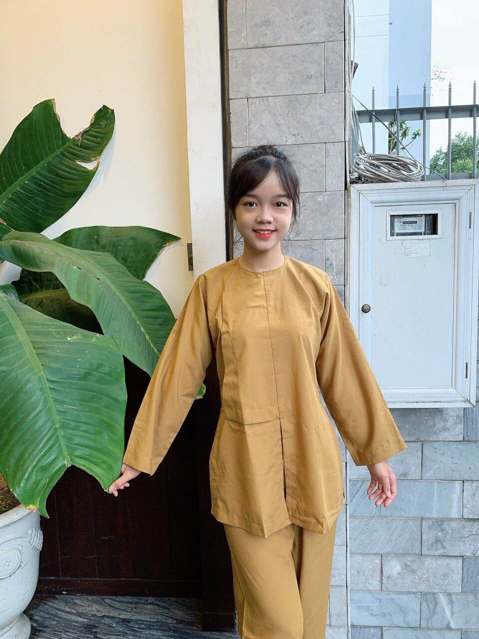 [HCM]Đồ lam đi chùa nam nữ Mẫu Vạt hò