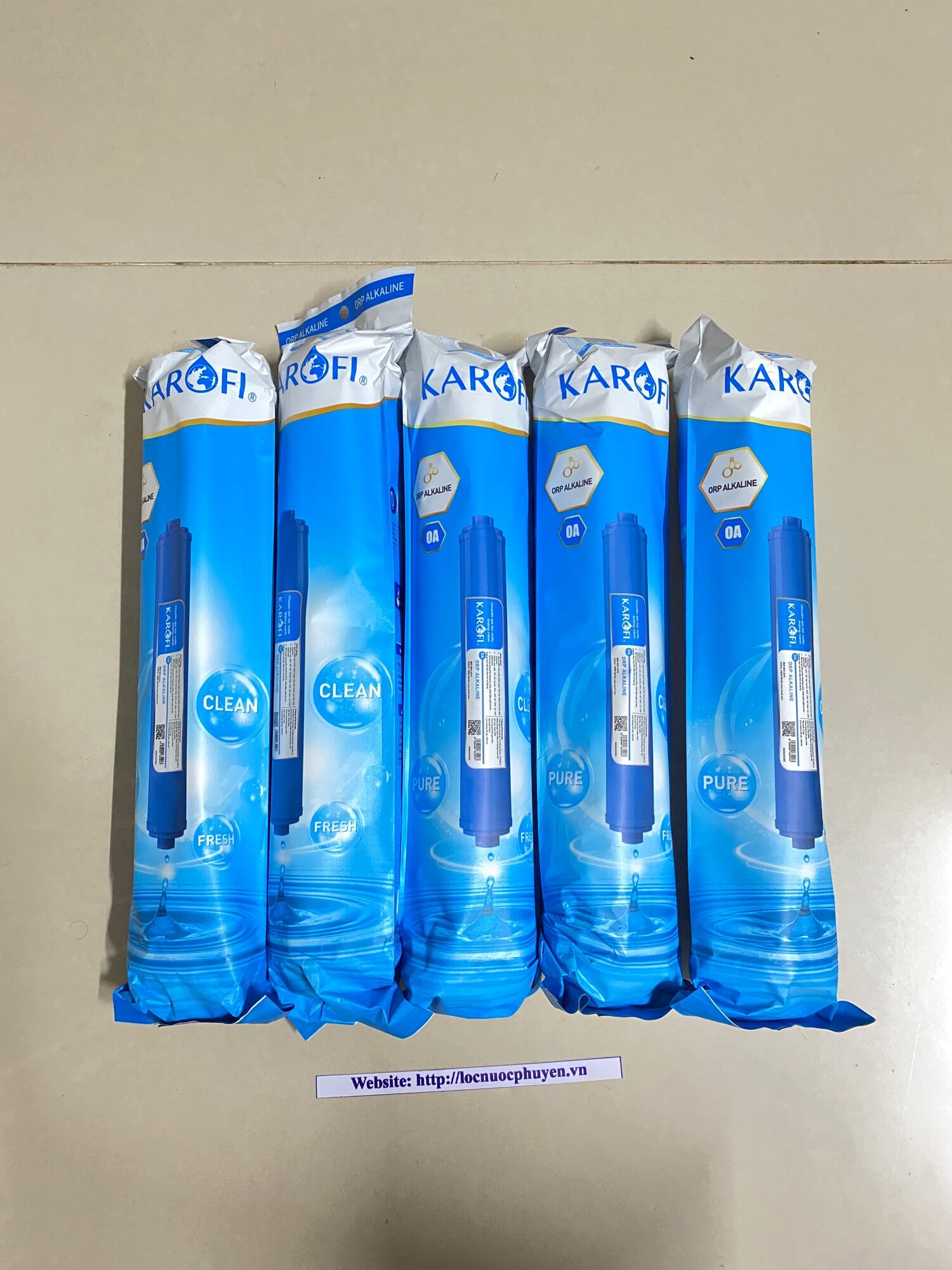 Lõi lọc orp alkaline karofi chính hãng- lõi lọc karofi lắp vị trí 5/6/7/8 alkaline tốt cho sức khoẻ