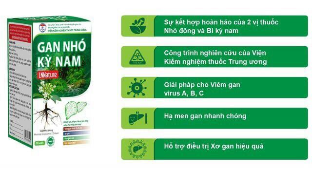 Viên Gan Nhó Kỳ Nam