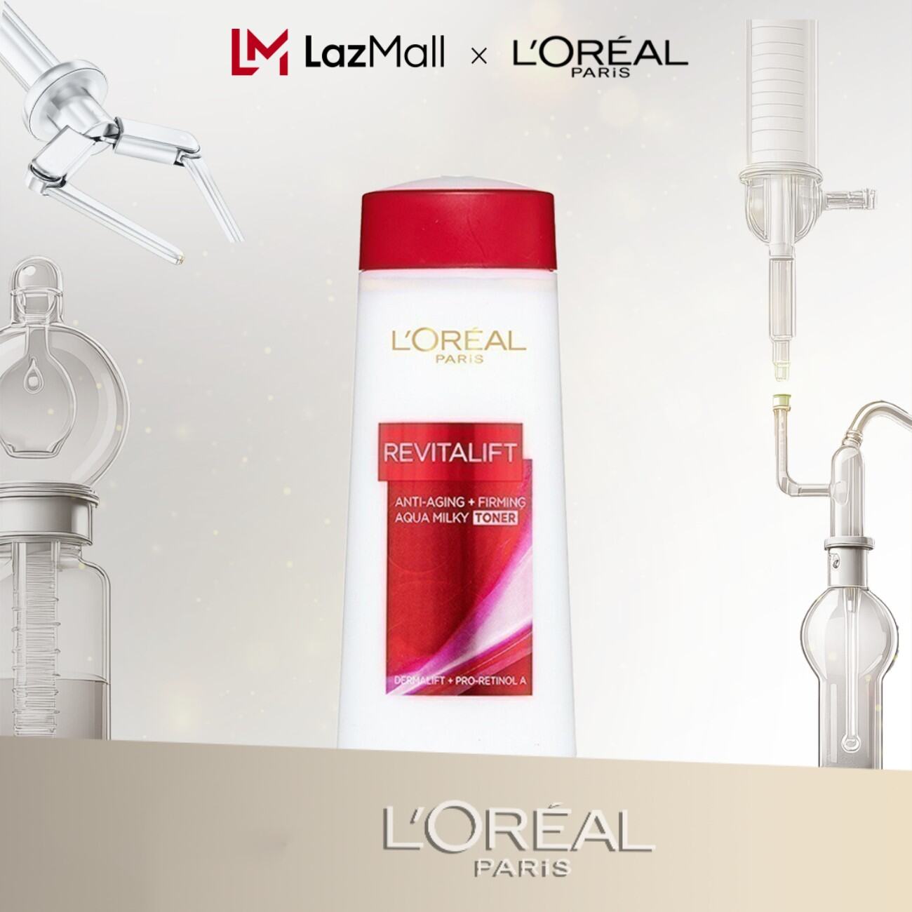 Nước hoa hồng se khít lỗ chân lông và săn chắc da L'oreal Paris Revitalift