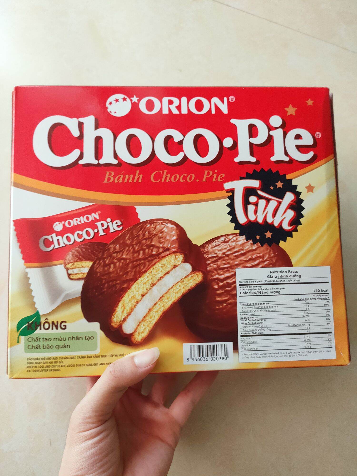 Bánh Choco-Pie 12 cái date mới