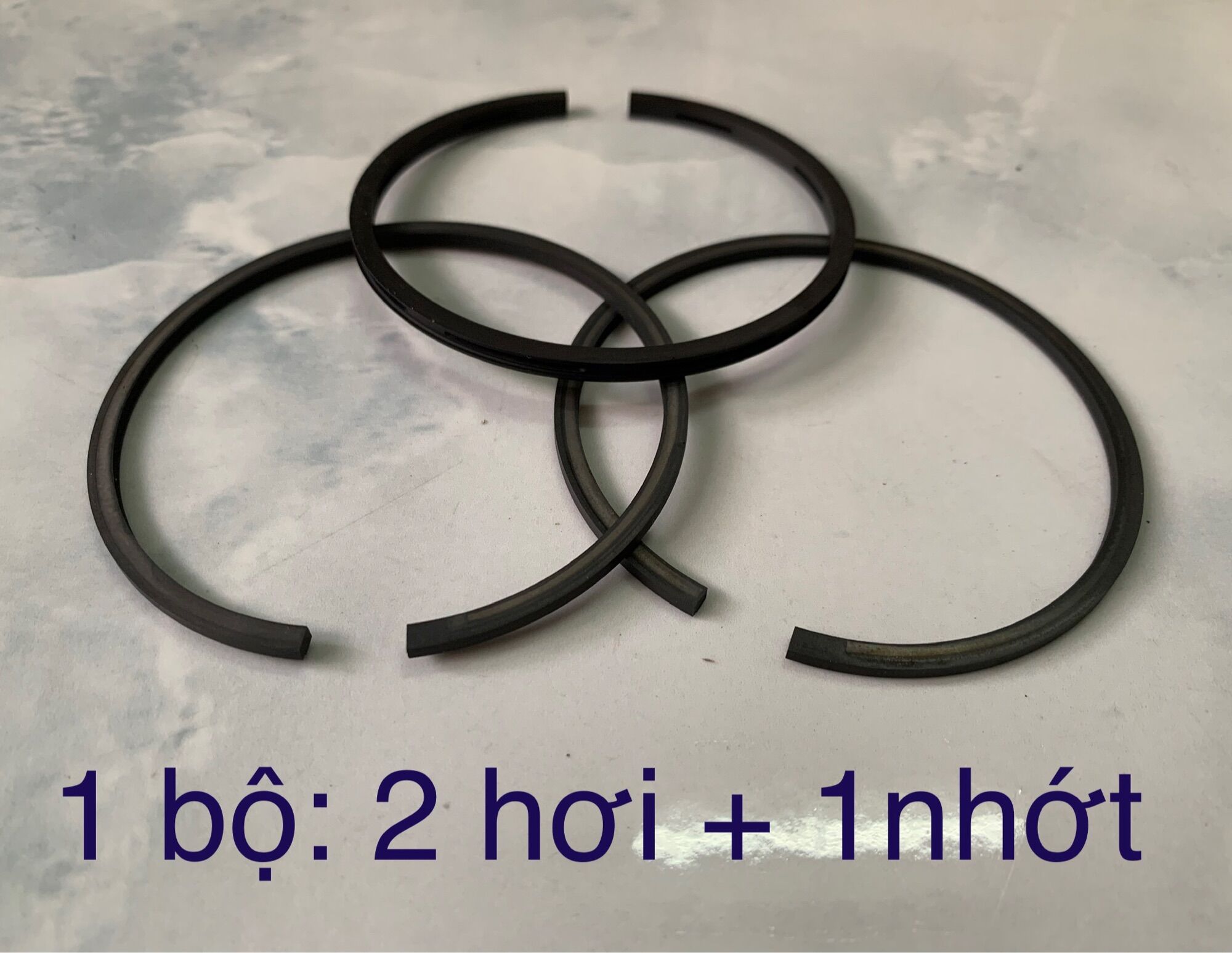 Xéc măng phi 80mm, hơi: 2,5m, nhớt: 4,0mm (bạc piston phi 80)