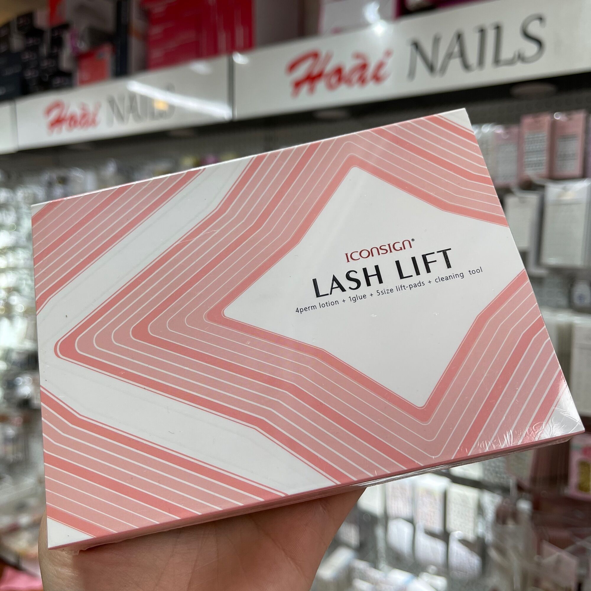 Set uốn mi 3d hàn quốc phụ kiện nail