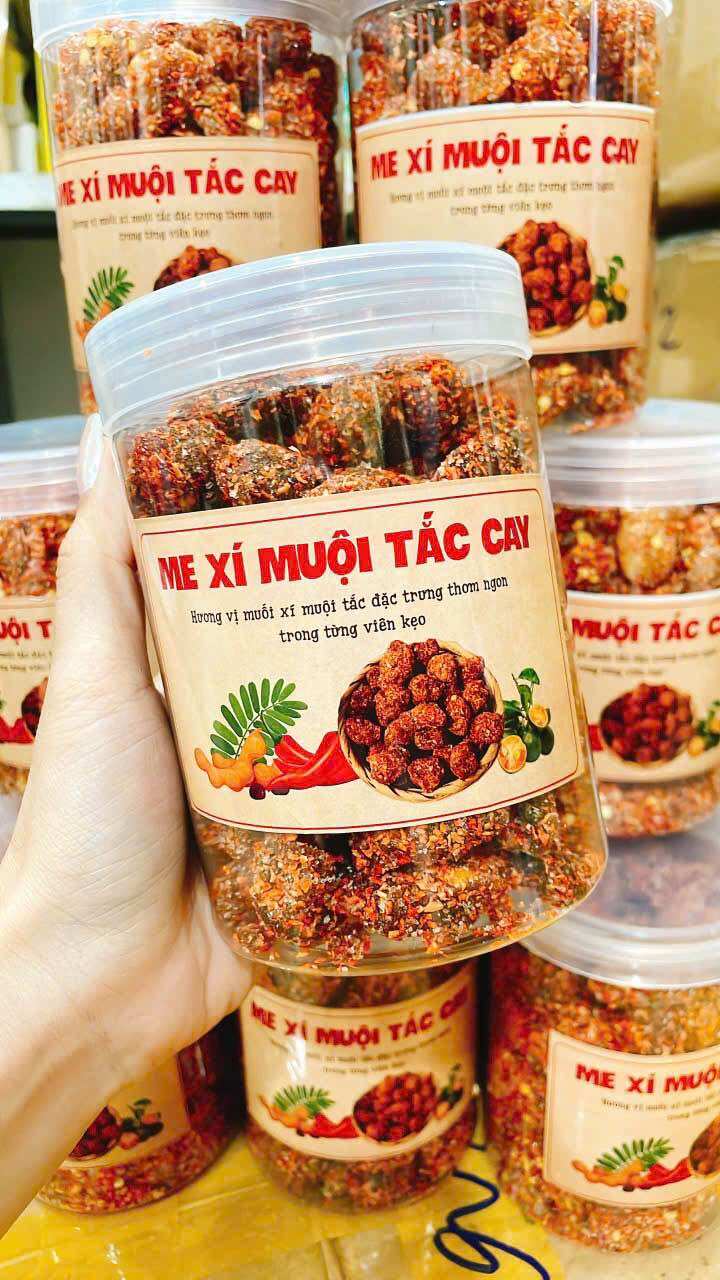 Kẹo Me Tắc Xí Muội Cay Lọ ( 500 Gram ) 🧧