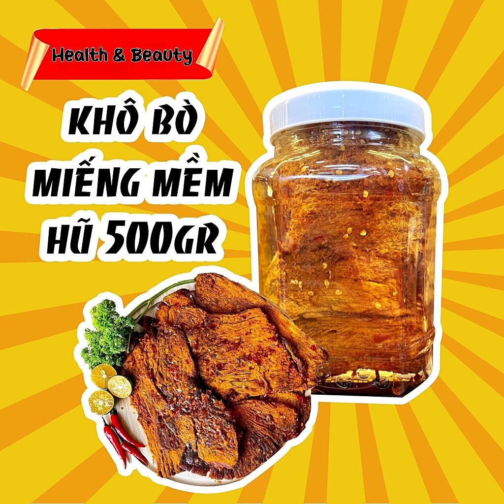 Khô bò mềm miếng to