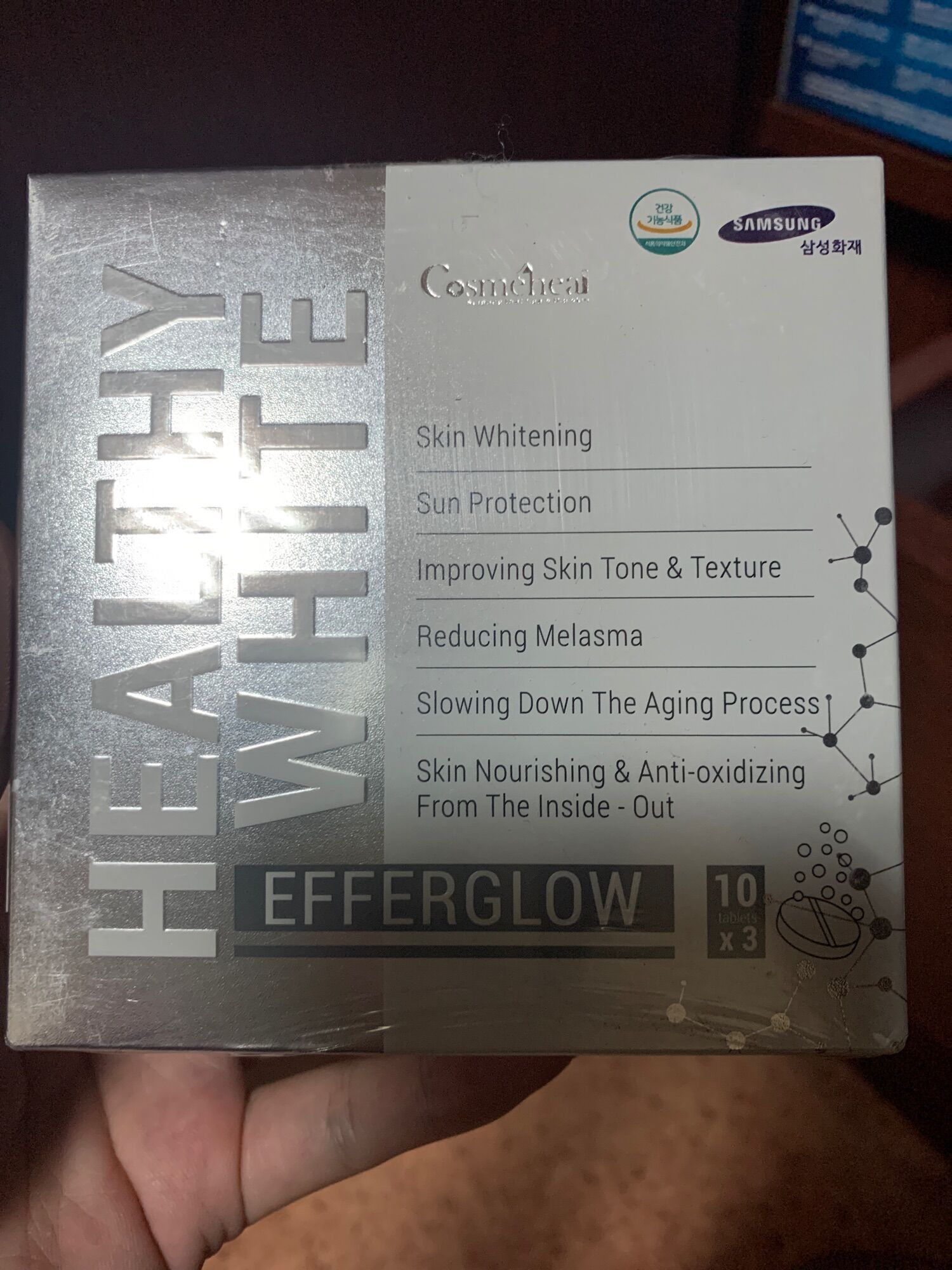 Viên uống trắng da Efferglow Healthy White Cosmeheal