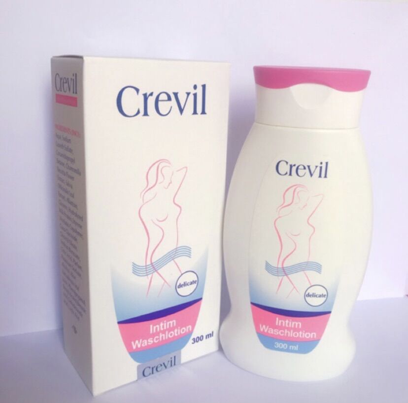Dung dịch vệ sinh phụ nữ cao cấp crevil intim waschlotion 300ml nhập khẩu đức