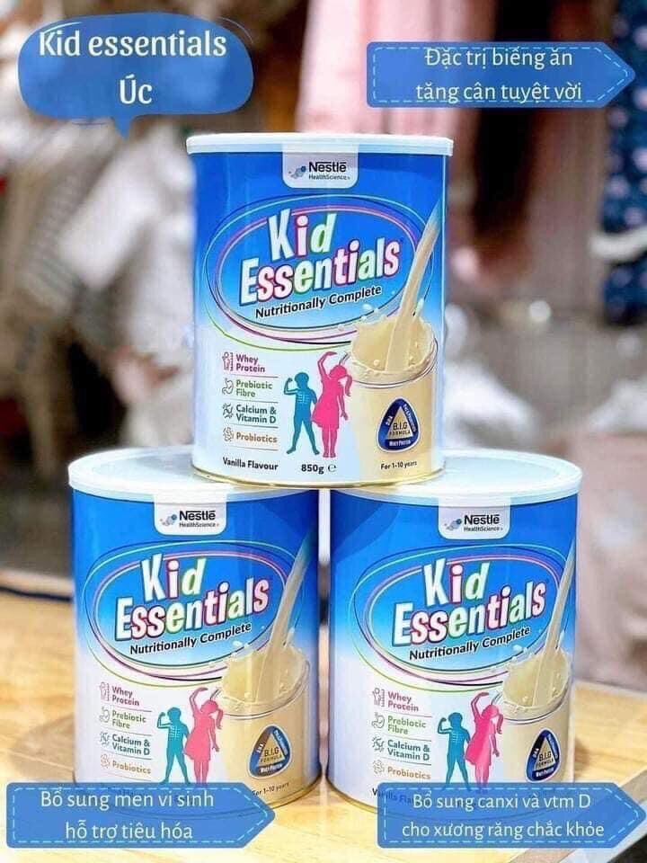 Sữa kid essentials úc 850g date 9/24