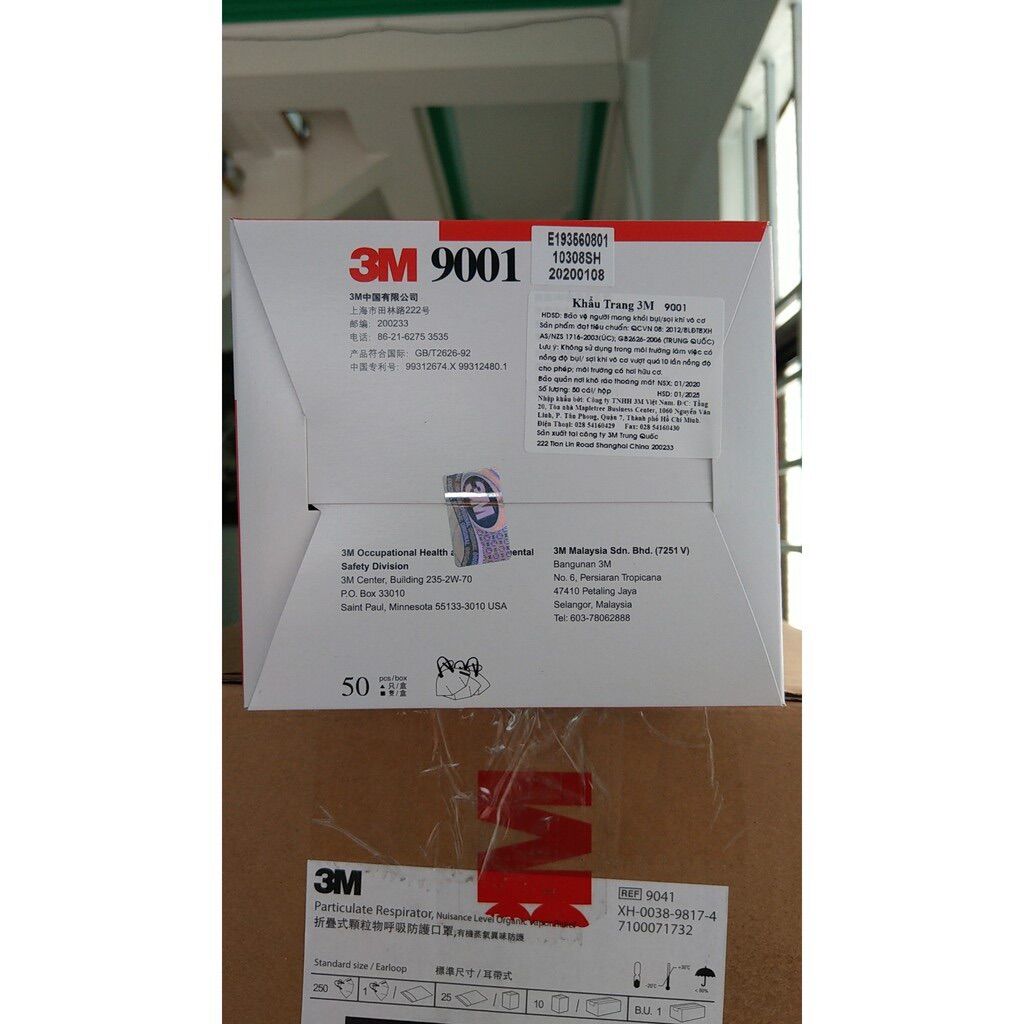 [HCM]Khẩu trang 3M 9001