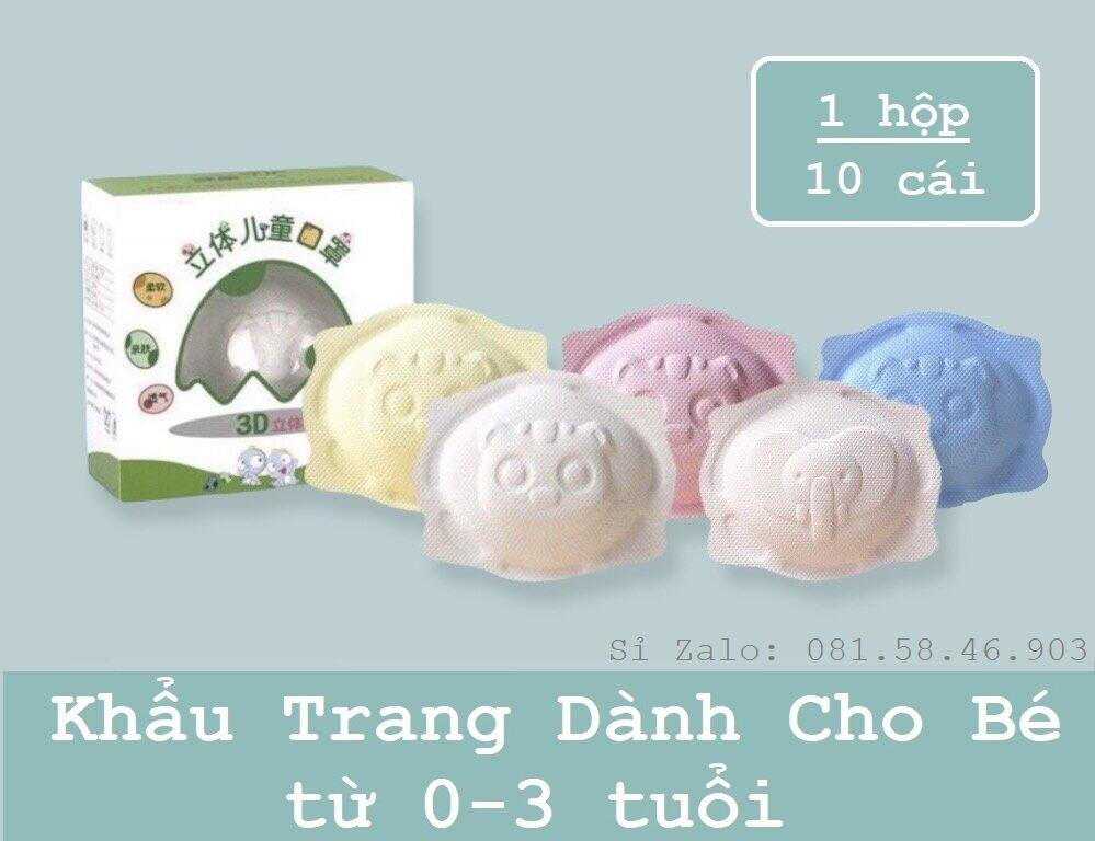 Combo 10cái khẩu trang Gấu/Cún/Mèo cho bé yêu🥰🥰🥰