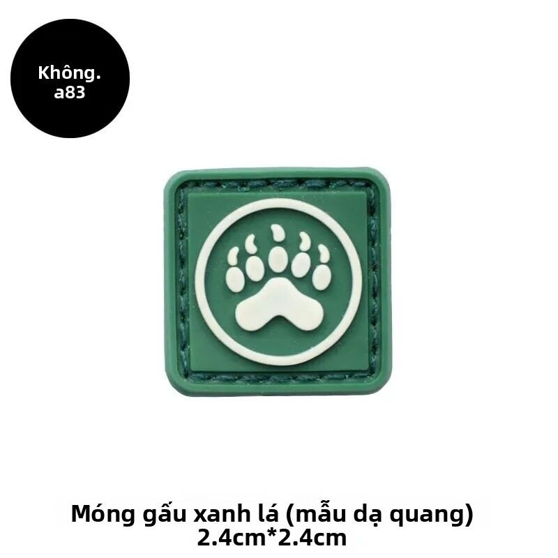Miếng Dán PVC Mềm Dẻo Phát Sáng Trong Bóng Tối Hình Que Phép Thuật Dễ Thương Tạo Động Lực Dùng Cho Áo Khoác Và Quần Áo