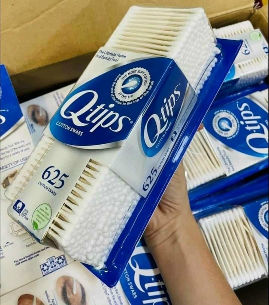 Tăm bông Q-tips 625 cây hàng Mỹ xách tay