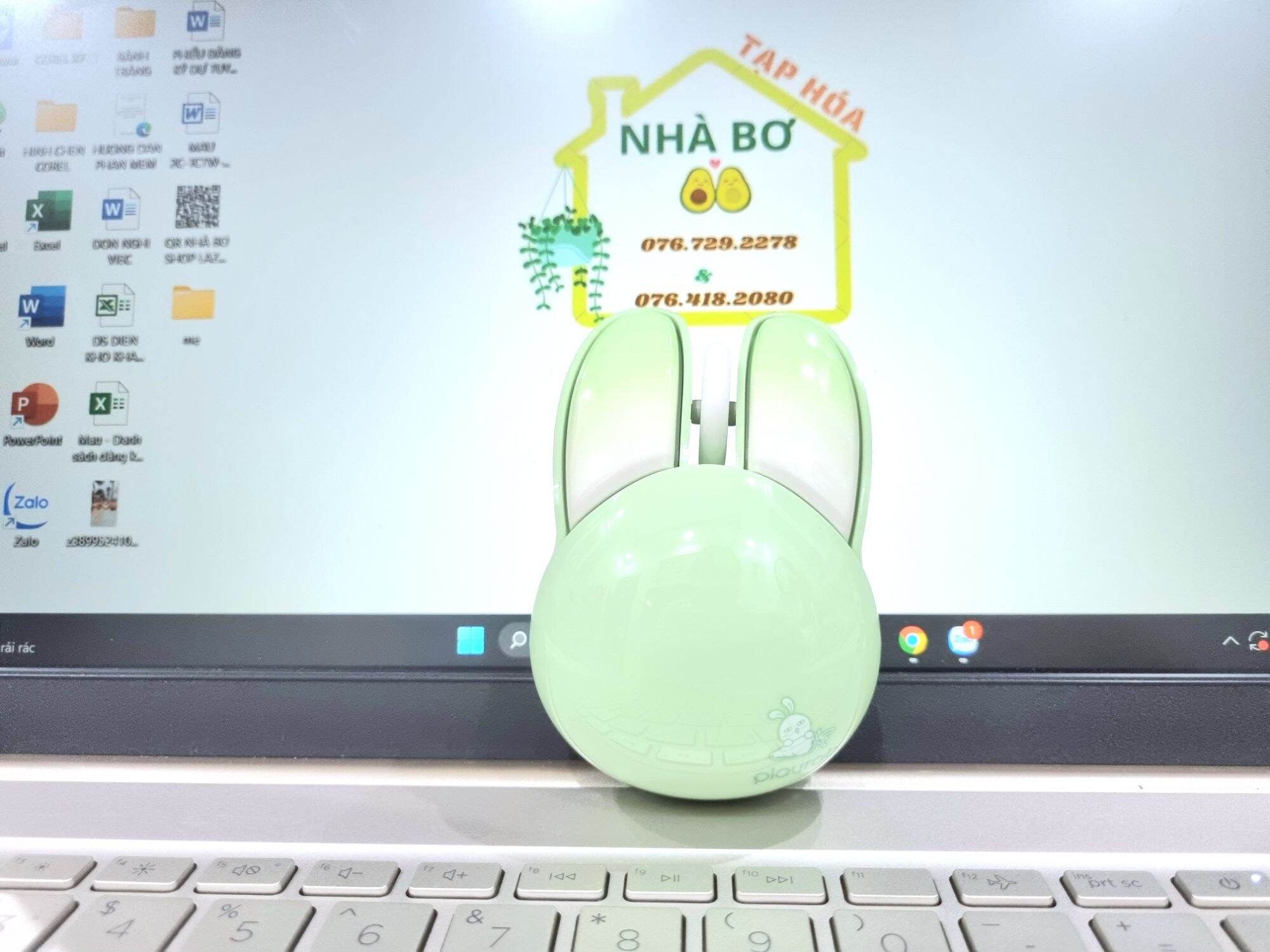 Chuột không dây tai thỏ kute