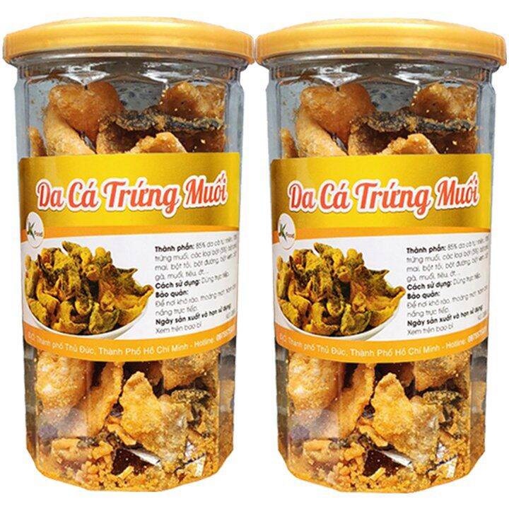 DA CÁ LẮC TRỨNG MUỐI CHUẨN VỊ SINGAPORE 100G