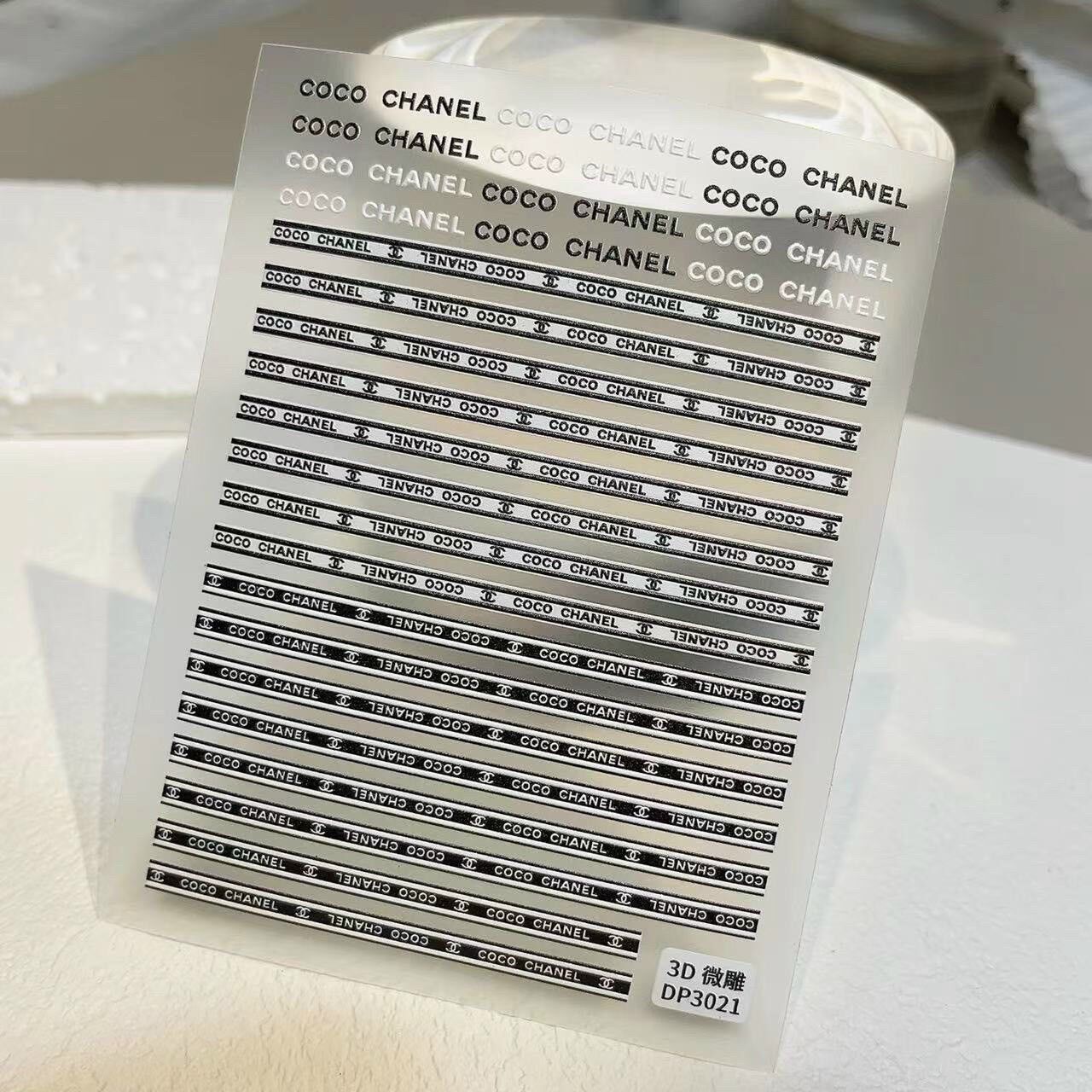 Sticker 3D thương hiệu nổi tiếng