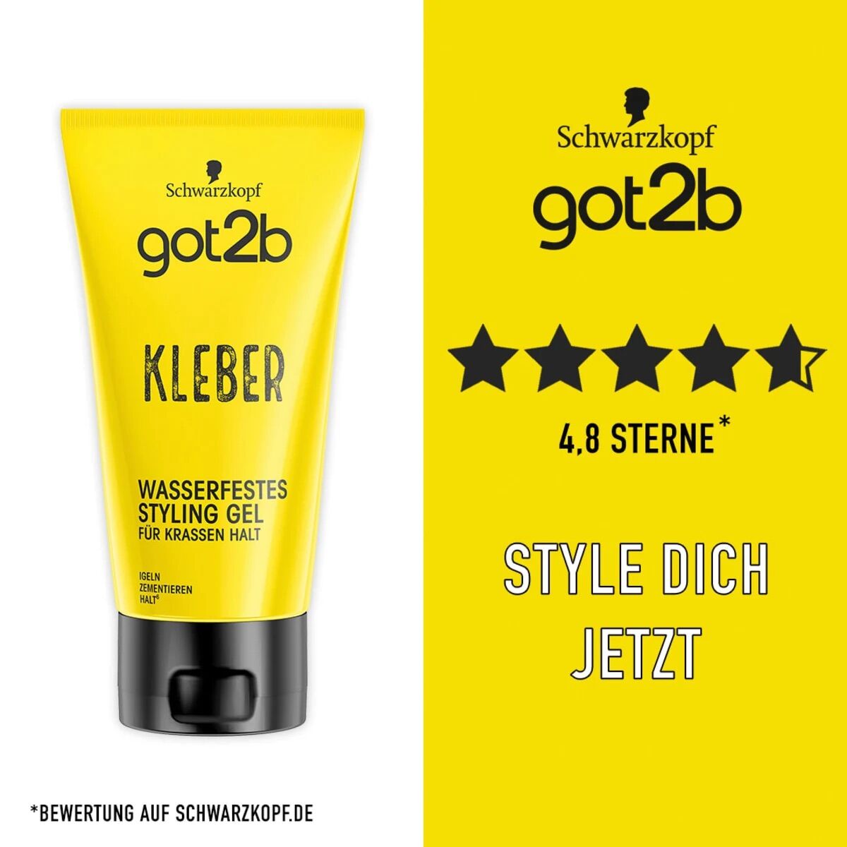 Gel vuốt tóc nam Got2b Kleber 150ml