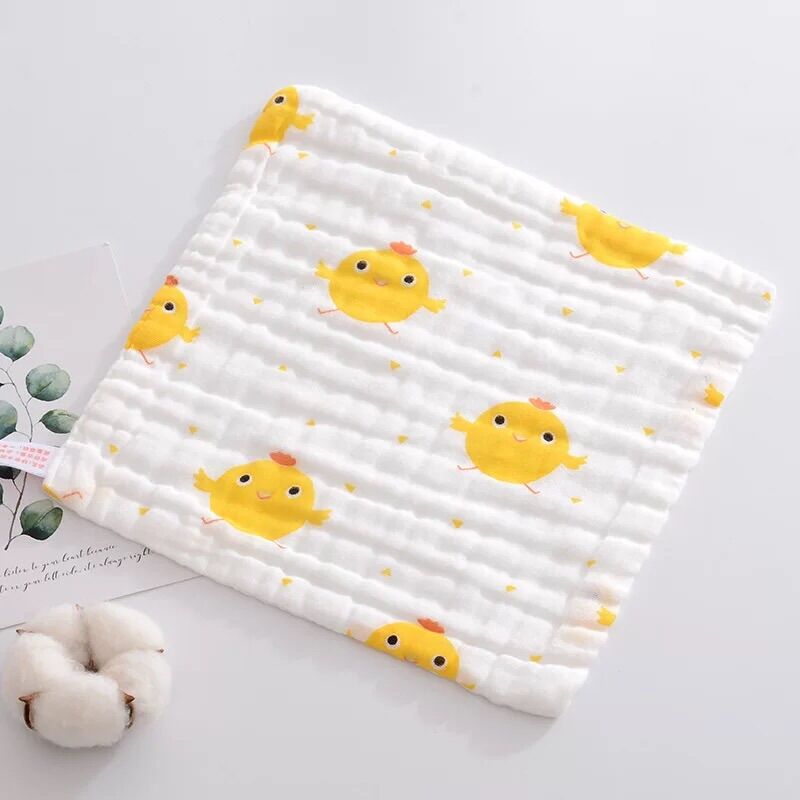 Khăn Xô Sợi Tre 6 Lớp Siêu Thấm Siêu Mềm Cho Bé