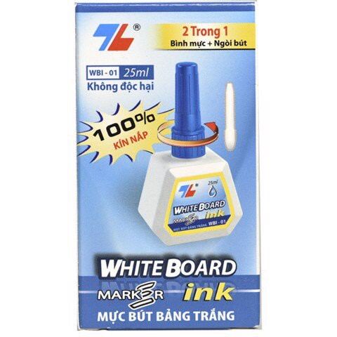 Mực bút lông bảng Thiên Long WBI01 xanh/đỏ/đen