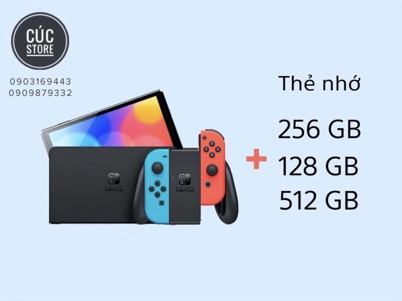 Máy chơi game Nintendo Switch Oled Hack Mod Chip