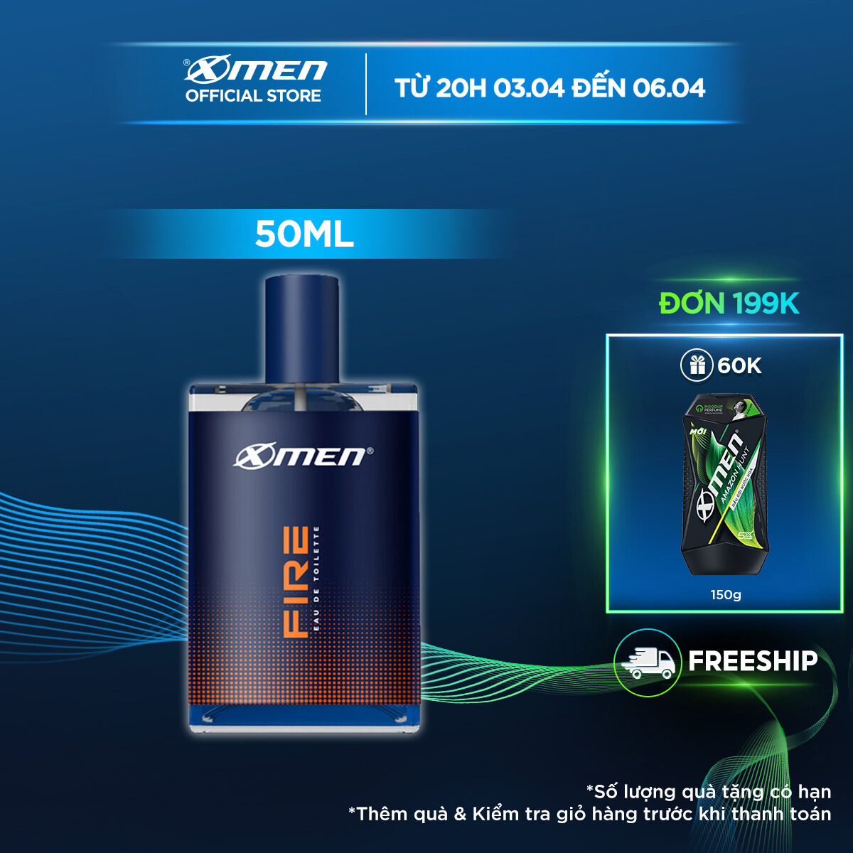 Nước hoa X-men Fire 50ml