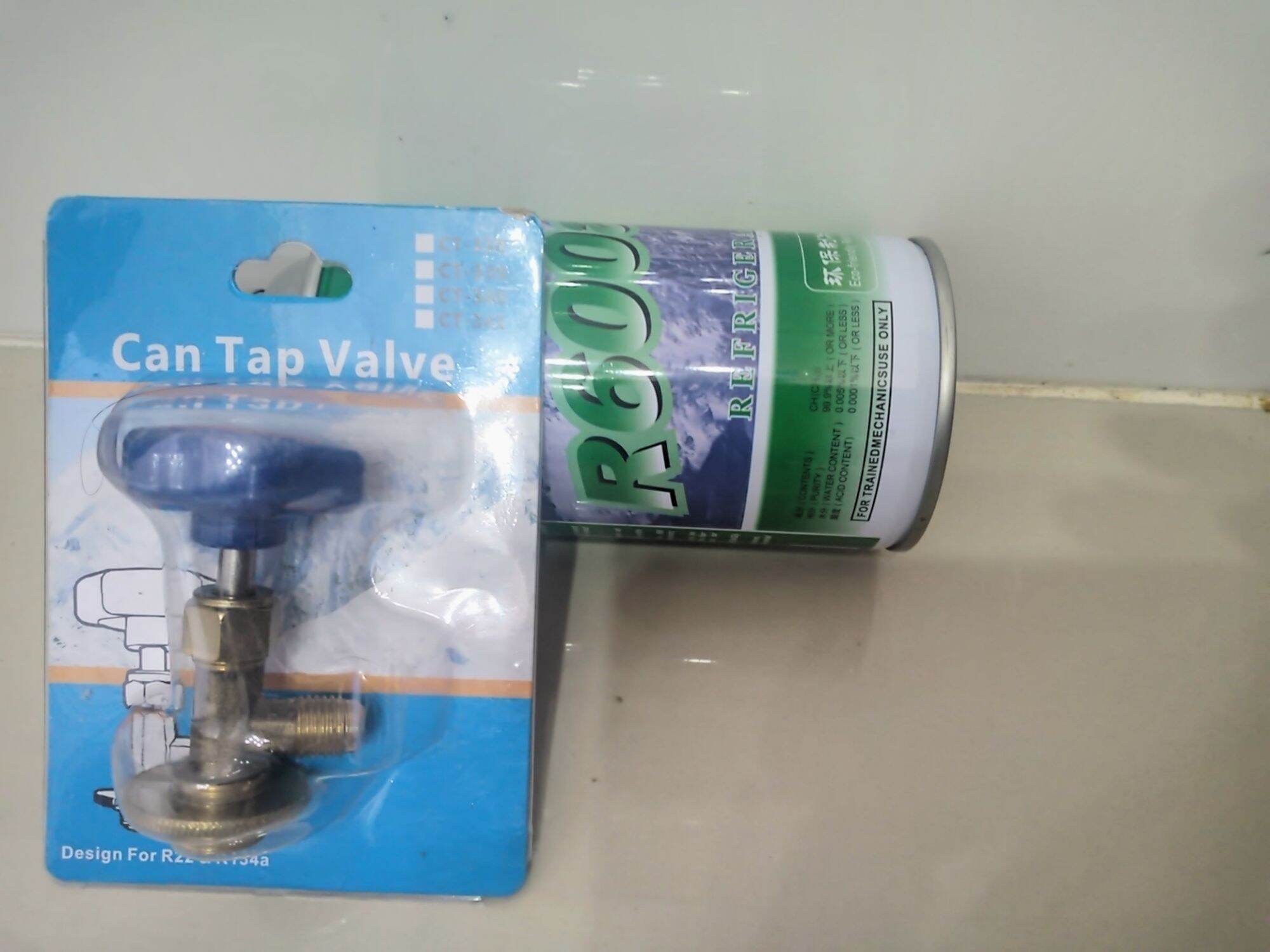 Gas lạnh R600a xanh +Van