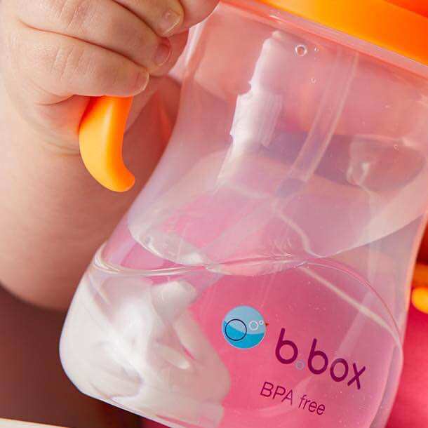 {BBOX - Tặng kèm quà} Bình nước tập hút 360 độ cho bé 6m+ bản thường