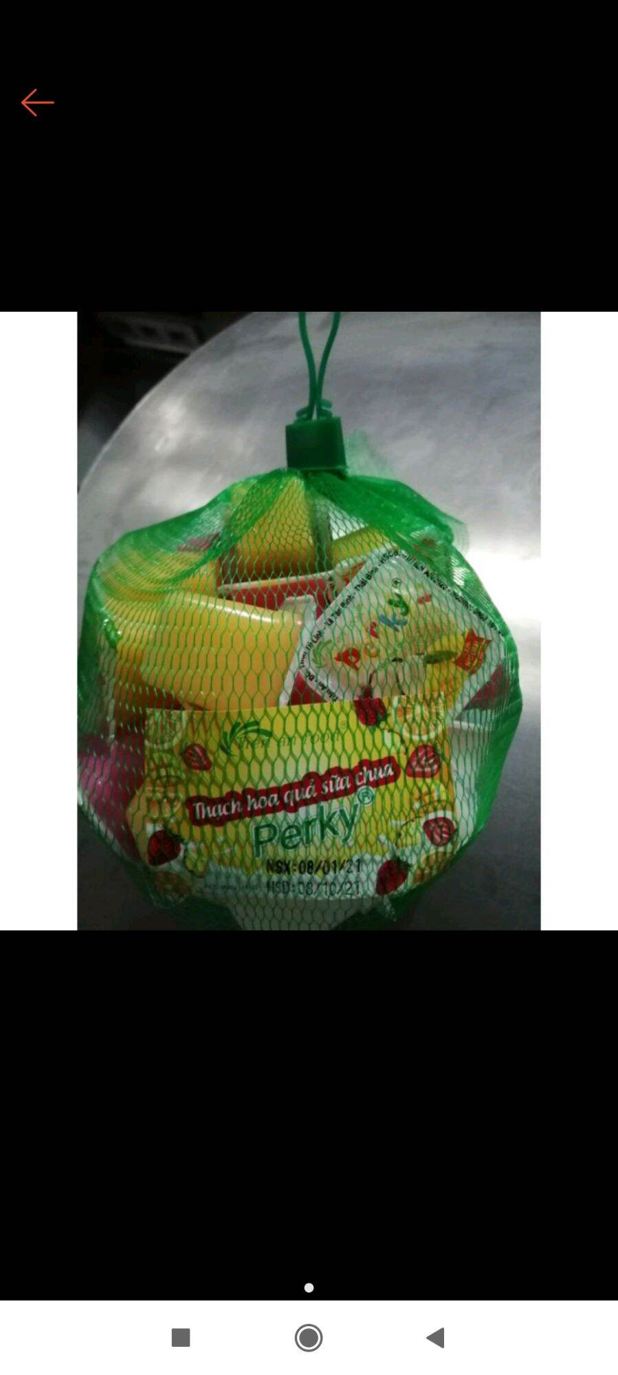 Thạch rau câu sữa chua Perky 432g