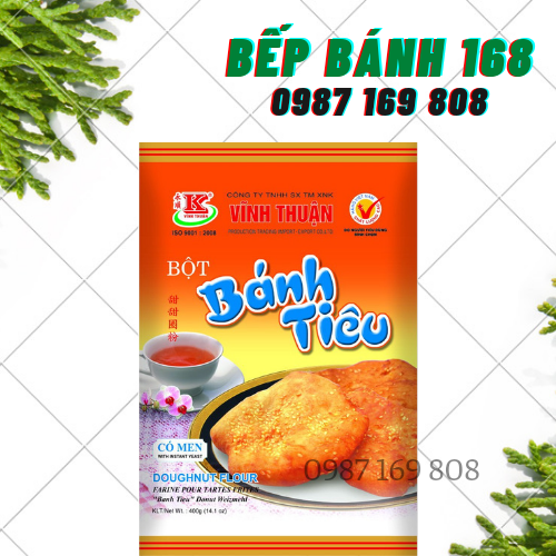  Bột bánh tiêu Vĩnh Thuận gói 400g CÓ MEN SẴN 