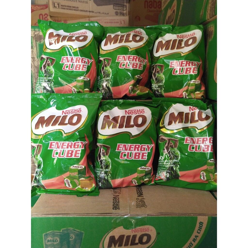 Gói 100 Viên Kẹo MiLo Cube