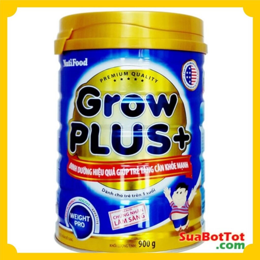 Sữa Nutifood Grow Plus Xanh 900g