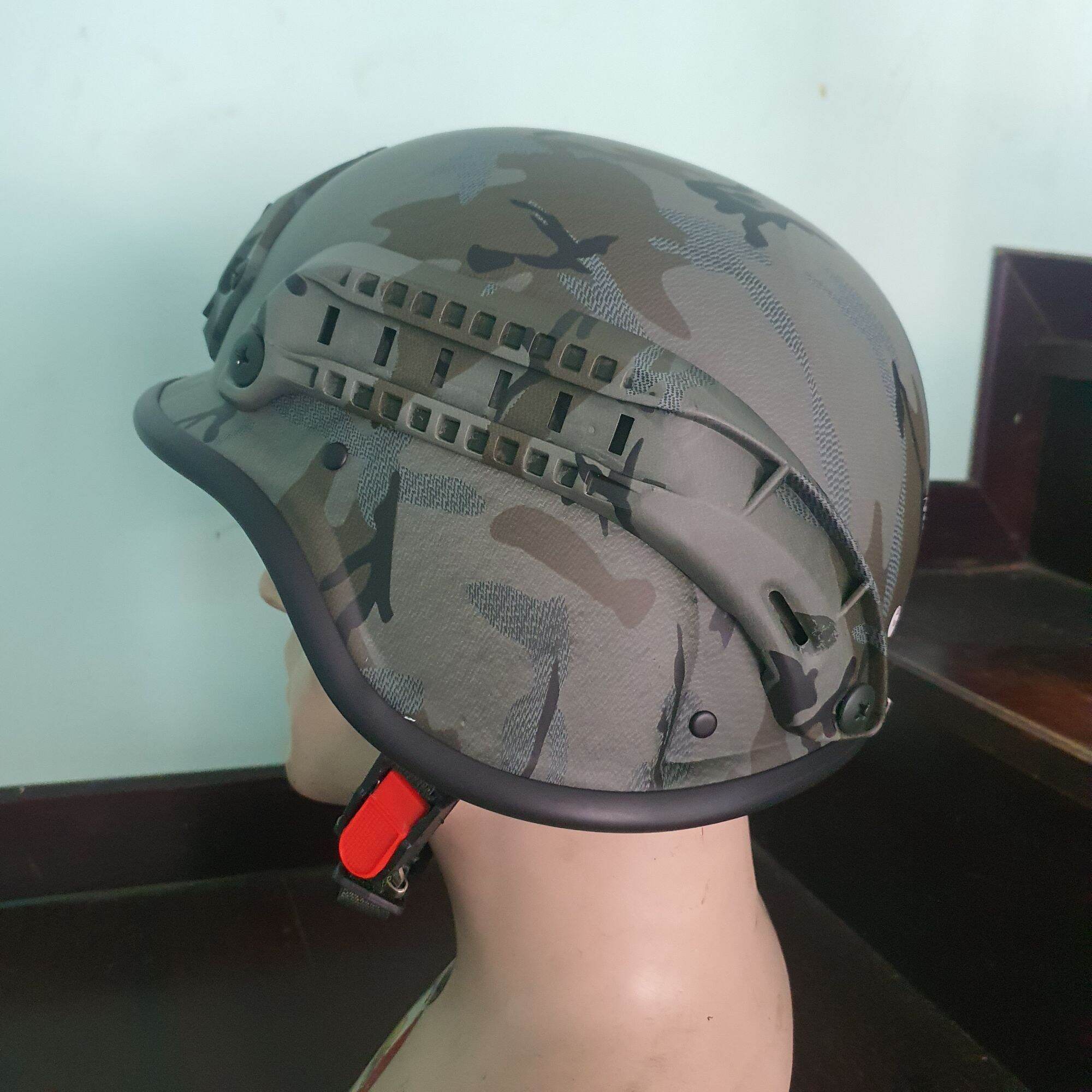 Nón bảo hiểm chiến thuật ViA camo