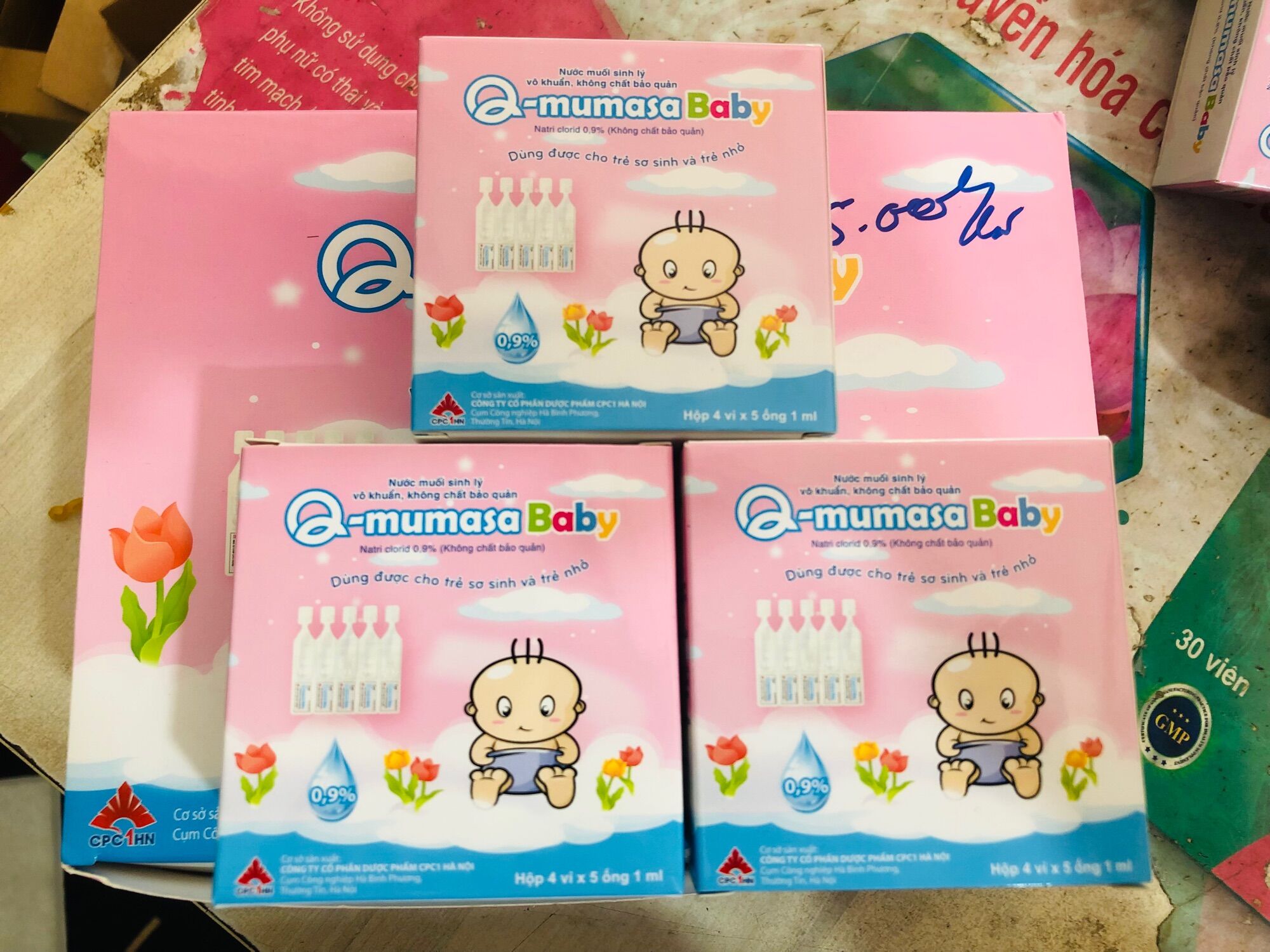 Nước muối sinh lí Q - mumasa Baby