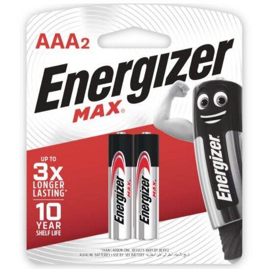 Pin energizer max aaa vỉ 2 viên