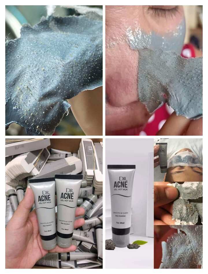 Gel hút mụn trở núi lửa dr acne
