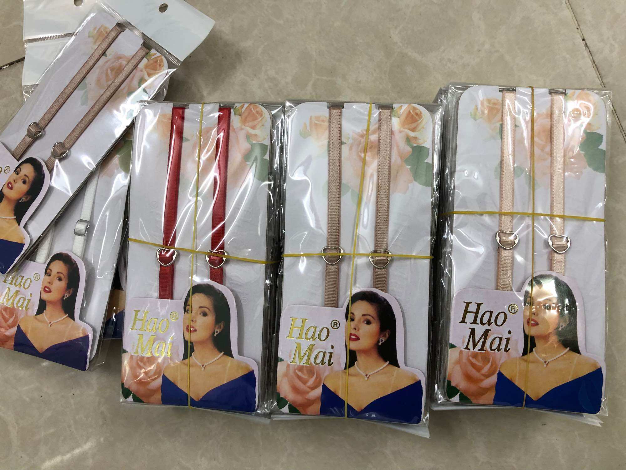 #combo 5 sản phẩm Dây áo ngực Haomai . Dây áo lót thun nhỏ