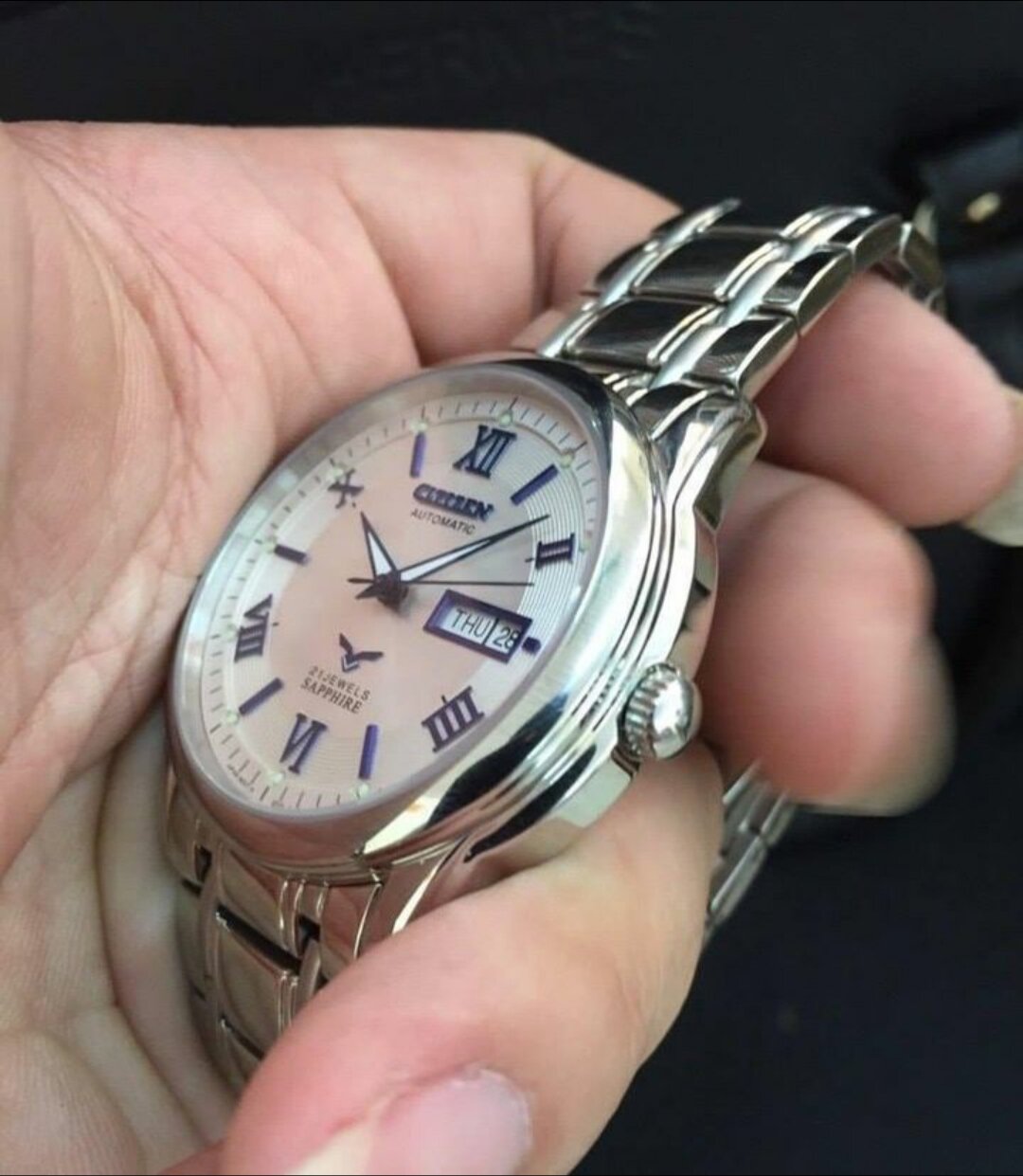 (❌ĐÃ BÁN) ĐỒNG HỒ CƠ NAM CITIZEN AUTOMATIC - TỰ ĐỘNG NẠP CÓT NHẬT BÃI XỊN
