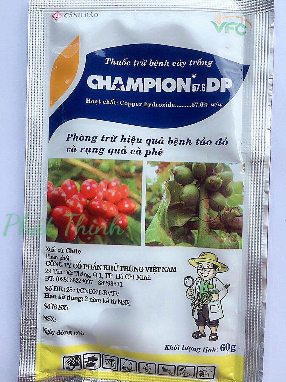 Phòng trừ bệnh nấm hồng-thán thư-đốm rong phòng trừ trên nhiều loại cây trồng