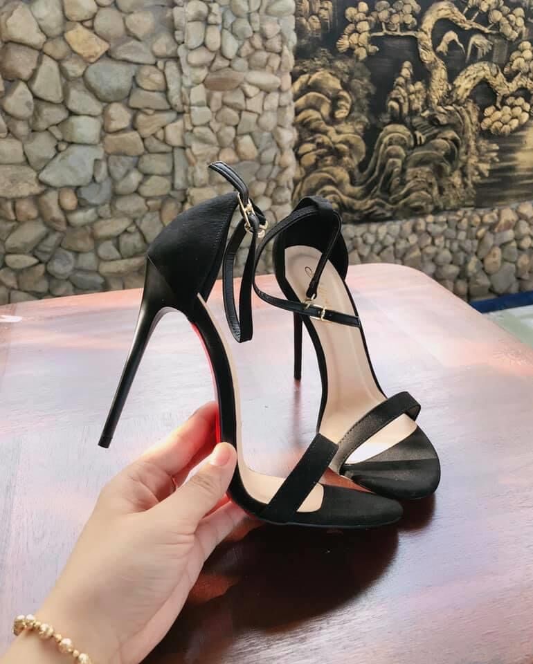 [HCM]Giày Sandal cao gót 10p gót dẹt quai mảnh siêu hot mẫu mới - Sandan Cao Gót 11P - VNXK Cao Cấp - Full Size 34-40