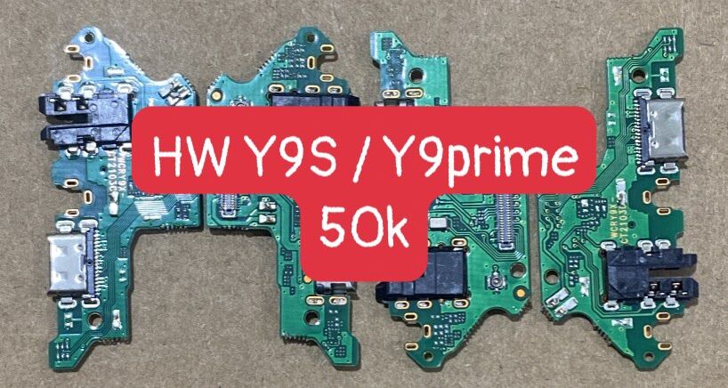 Cụm bo mạch sạc hw y9s / y9 prime , dùng để thay thế , lắp đặc , sửa chữa