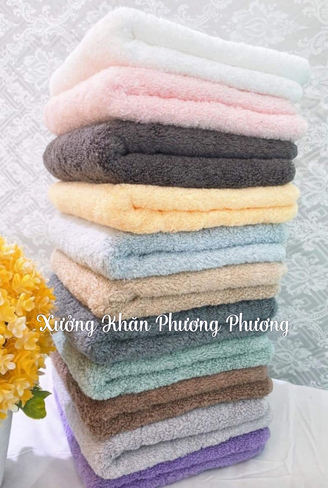 SALE Khăn tắm Xuất Nhật cỡ Lớn 60x120, không phai màu,  Sợi Cotton Xuất khẩu, mềm mại, thấm hút tốt