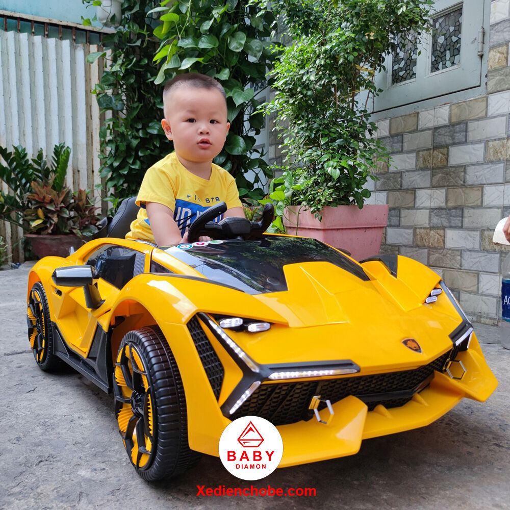 Xe hơi điện trẻ em lamborghini NEL 603, 8 tháng -4 tuổi